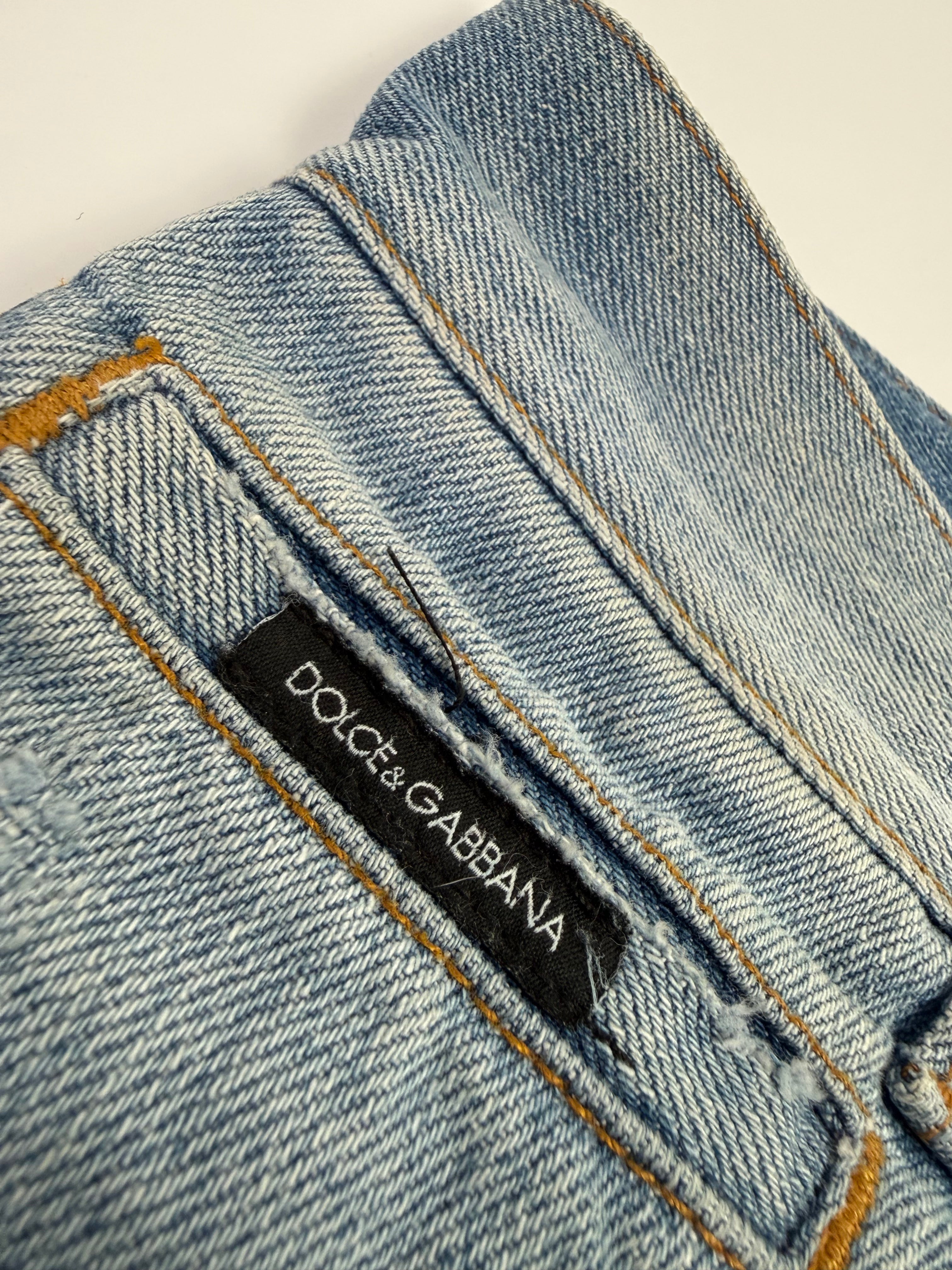 Dolce & Gabbana Ripped Denim