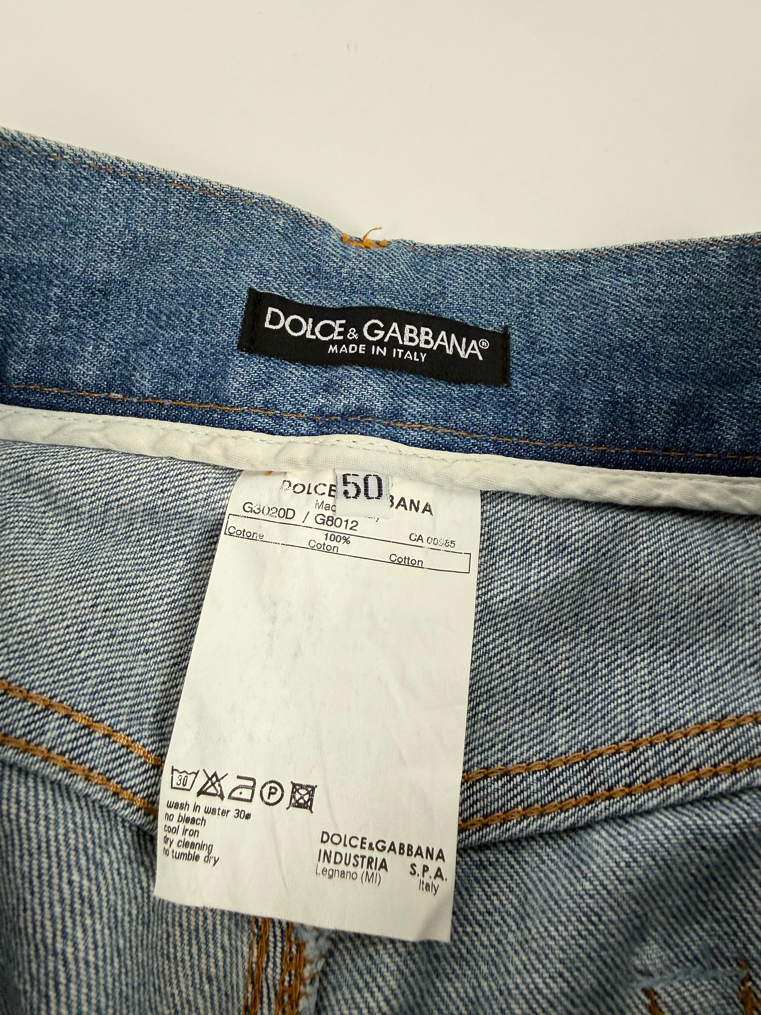 Dolce & Gabbana Ripped Denim