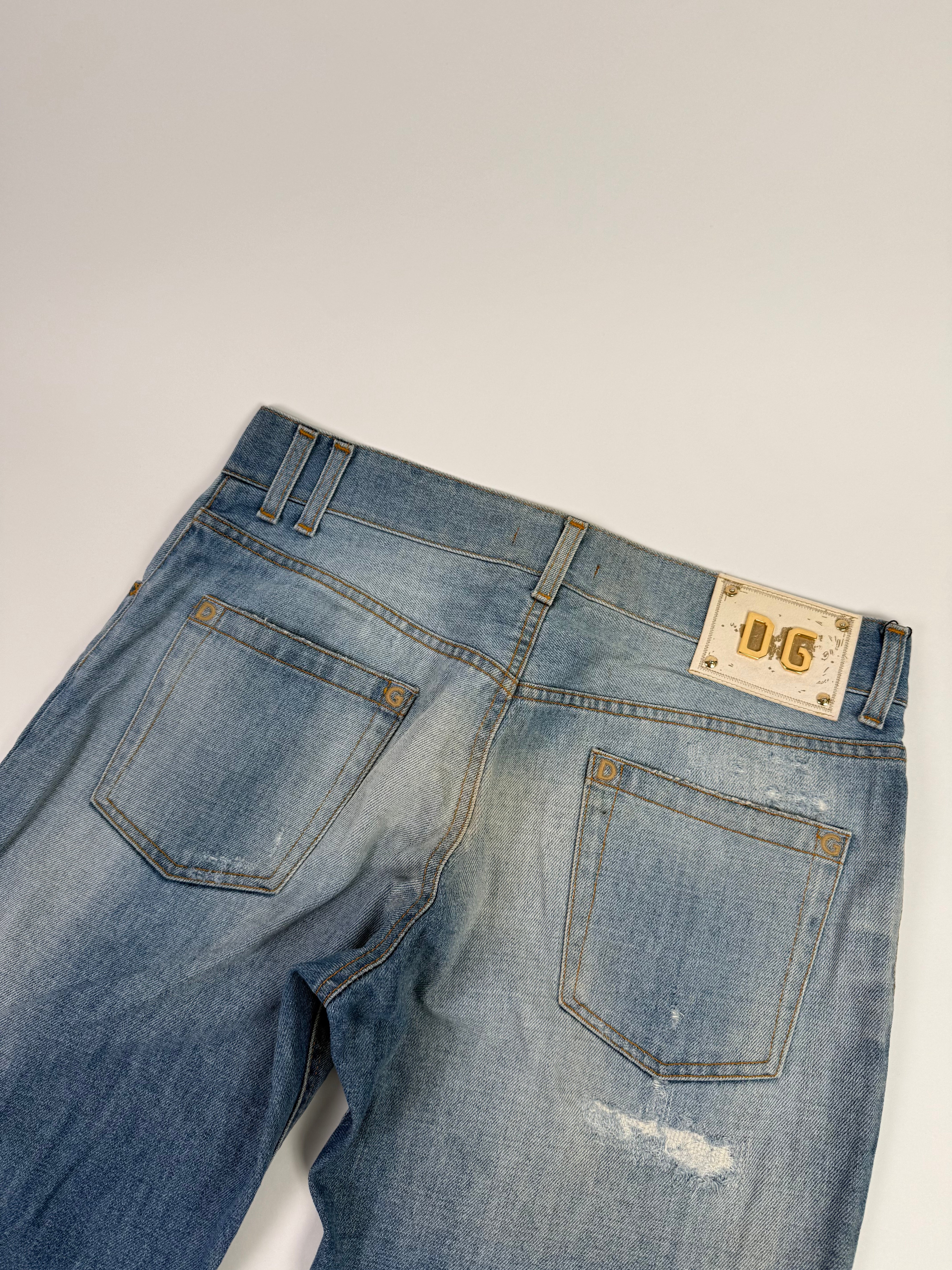 Dolce & Gabbana Ripped Denim