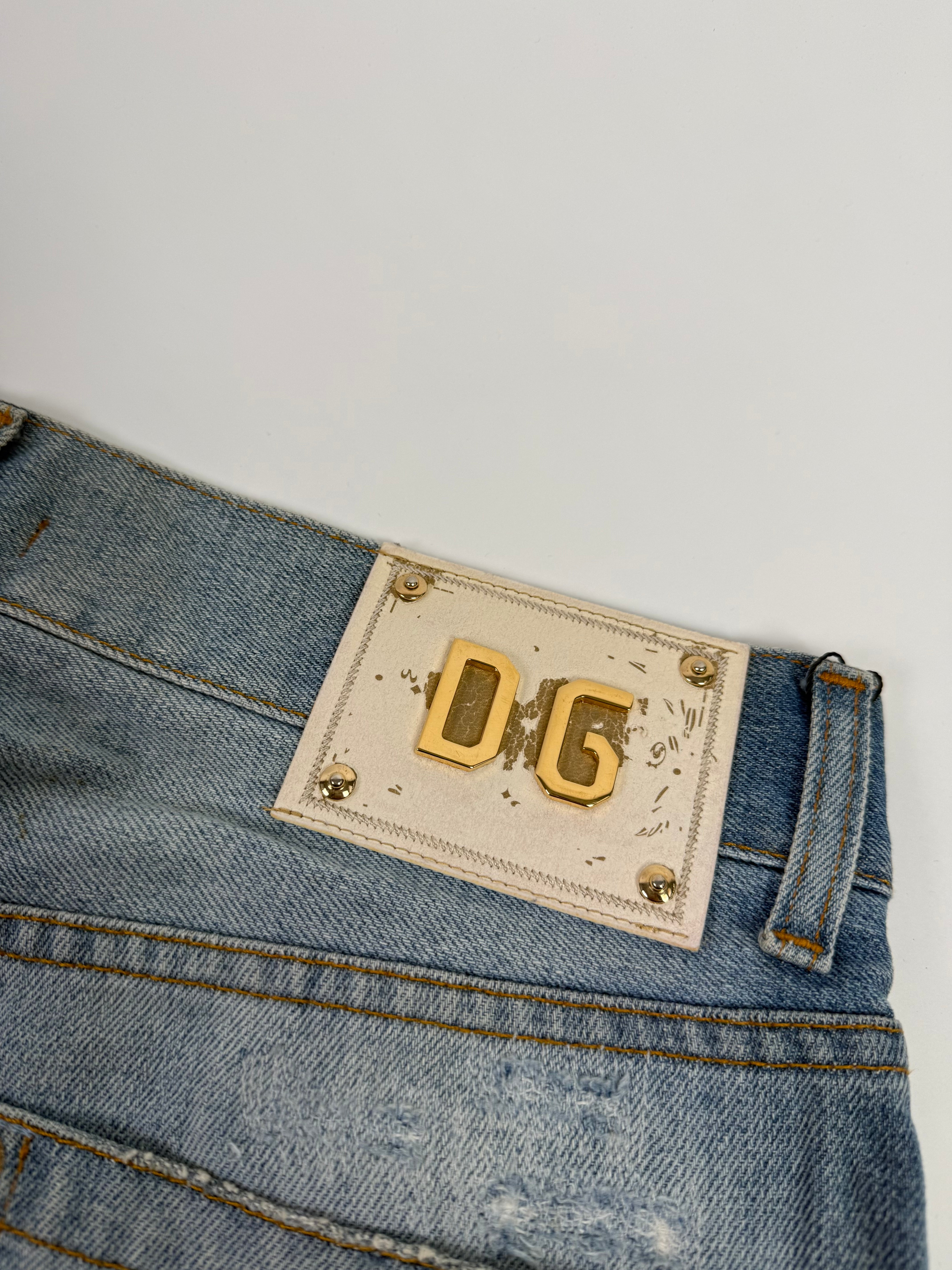 Dolce & Gabbana Ripped Denim