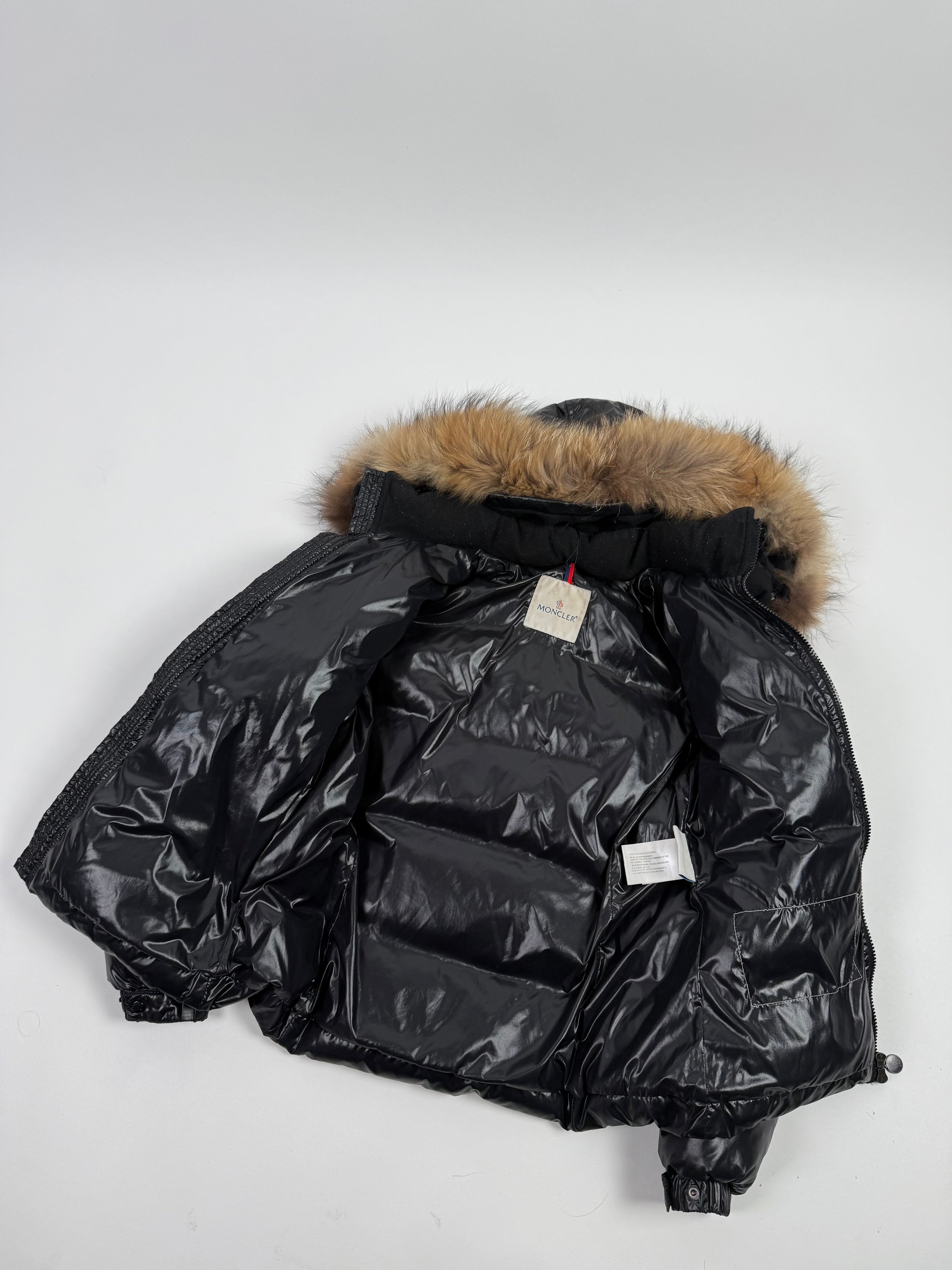 Moncler Badia Fur Puffer