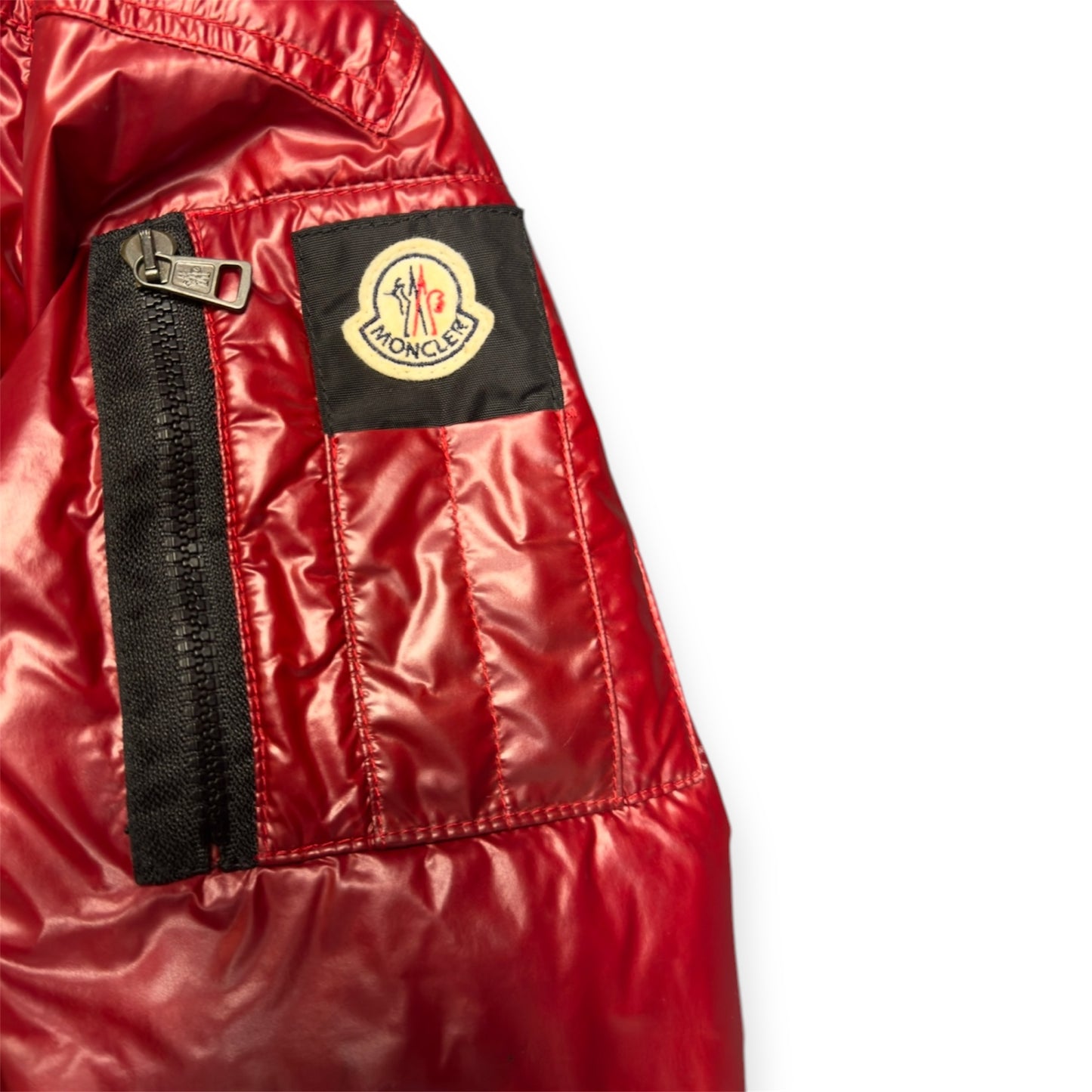 Moncler Bomber Jacket Red