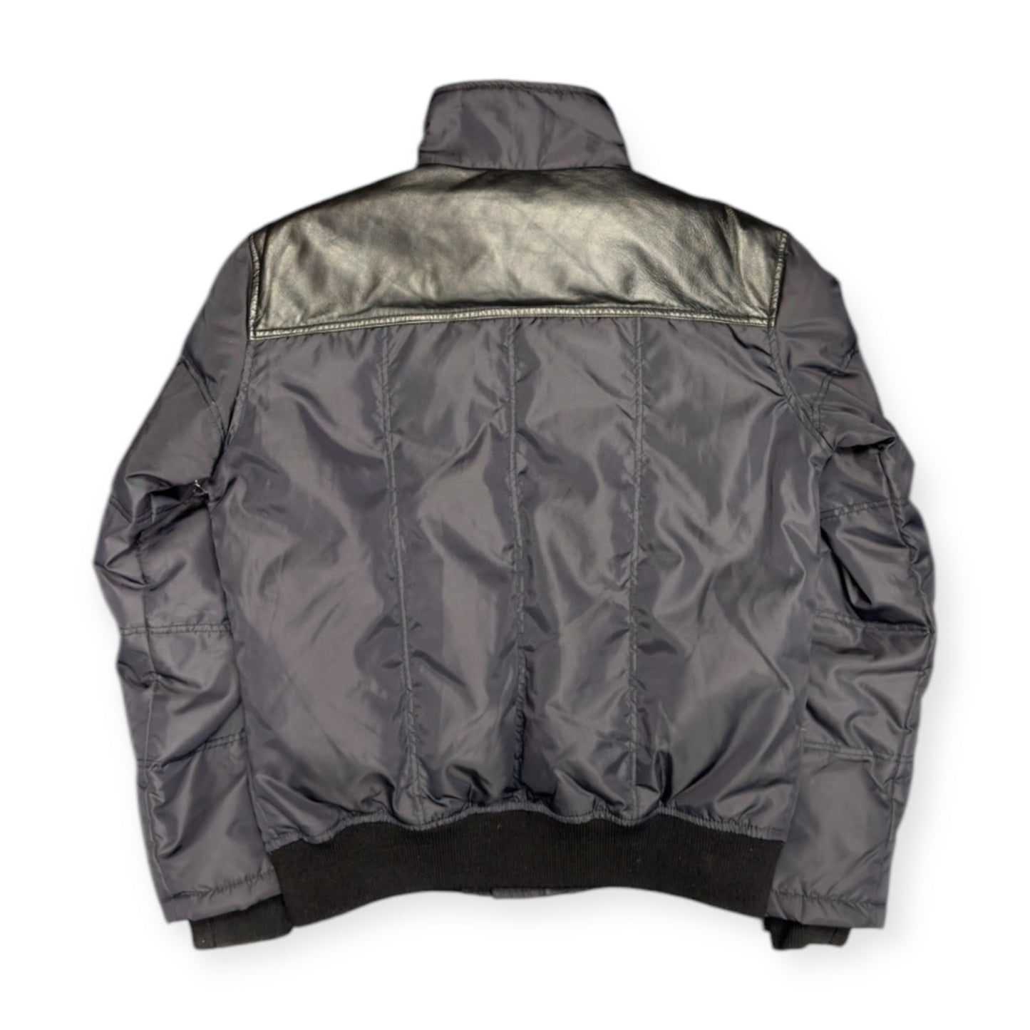 Moncler Nylon Bomber Jacket Navy