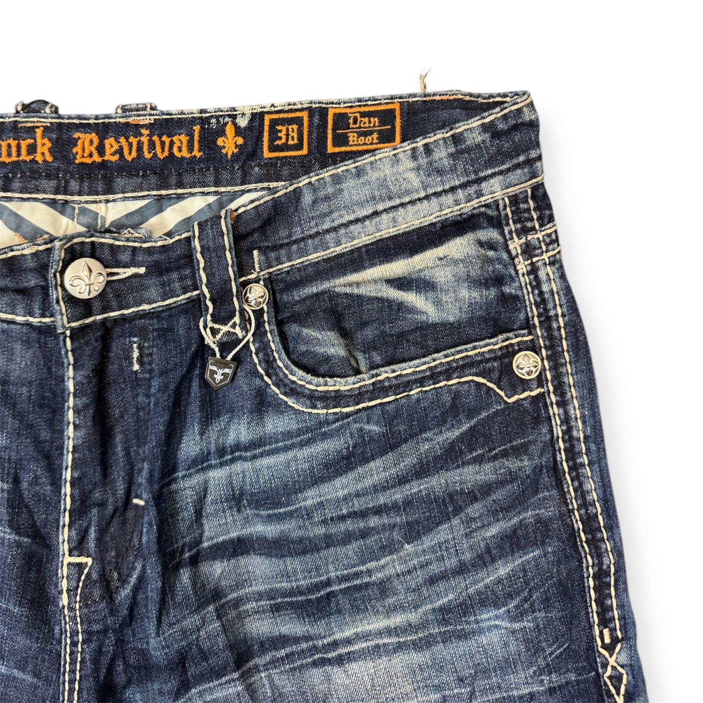 Rock Revival Blue Jeans