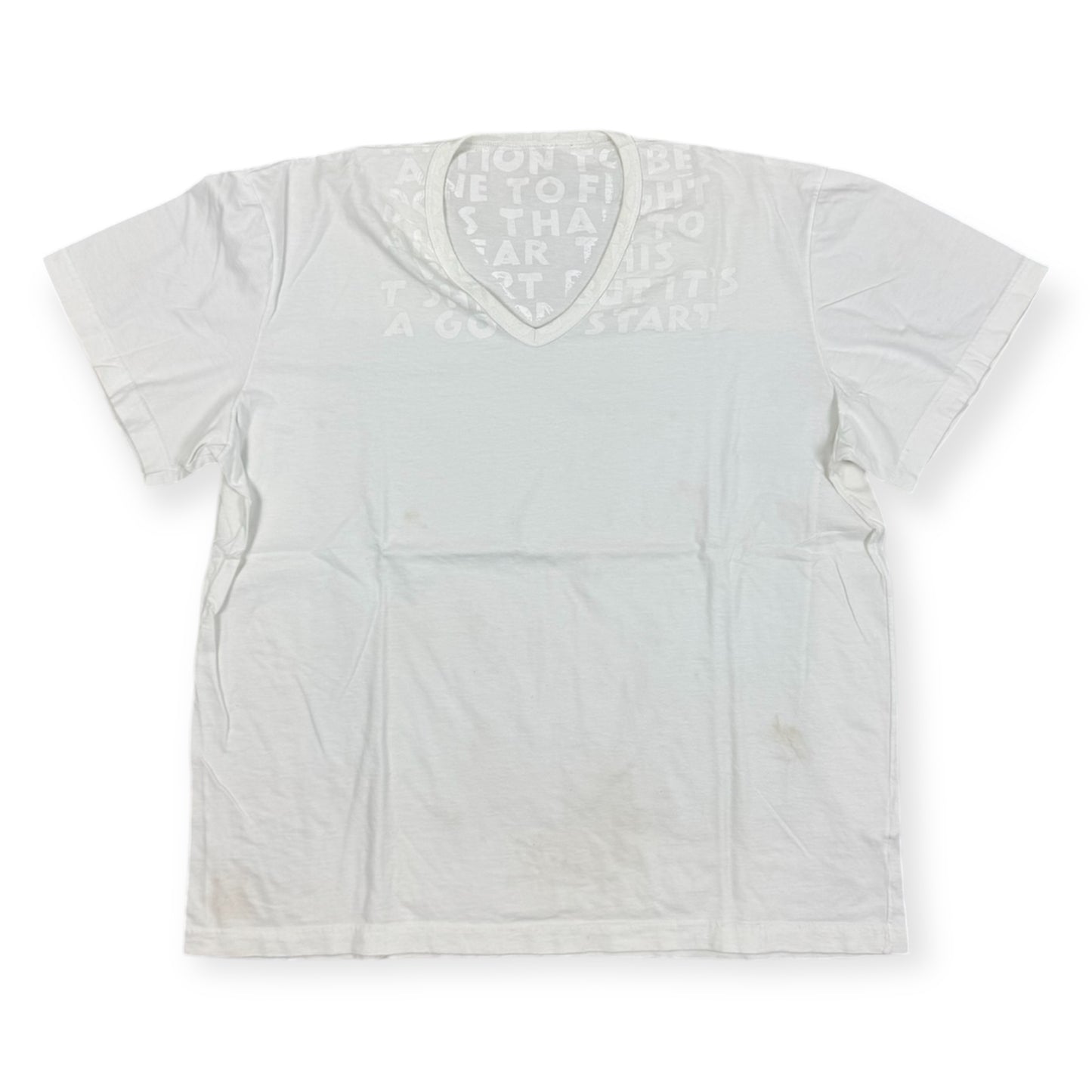 Maison Martin Margiela V-Neck T-Shirt White