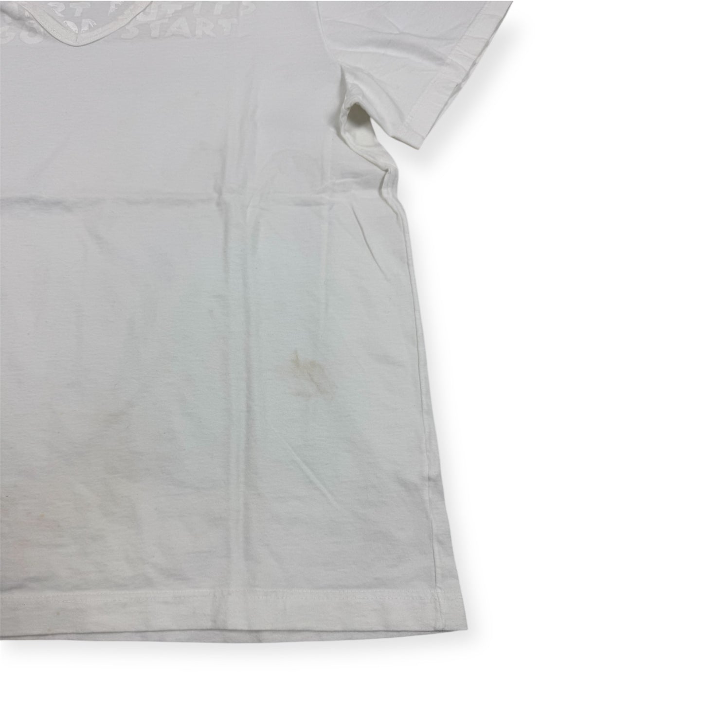 Maison Martin Margiela V-Neck T-Shirt White
