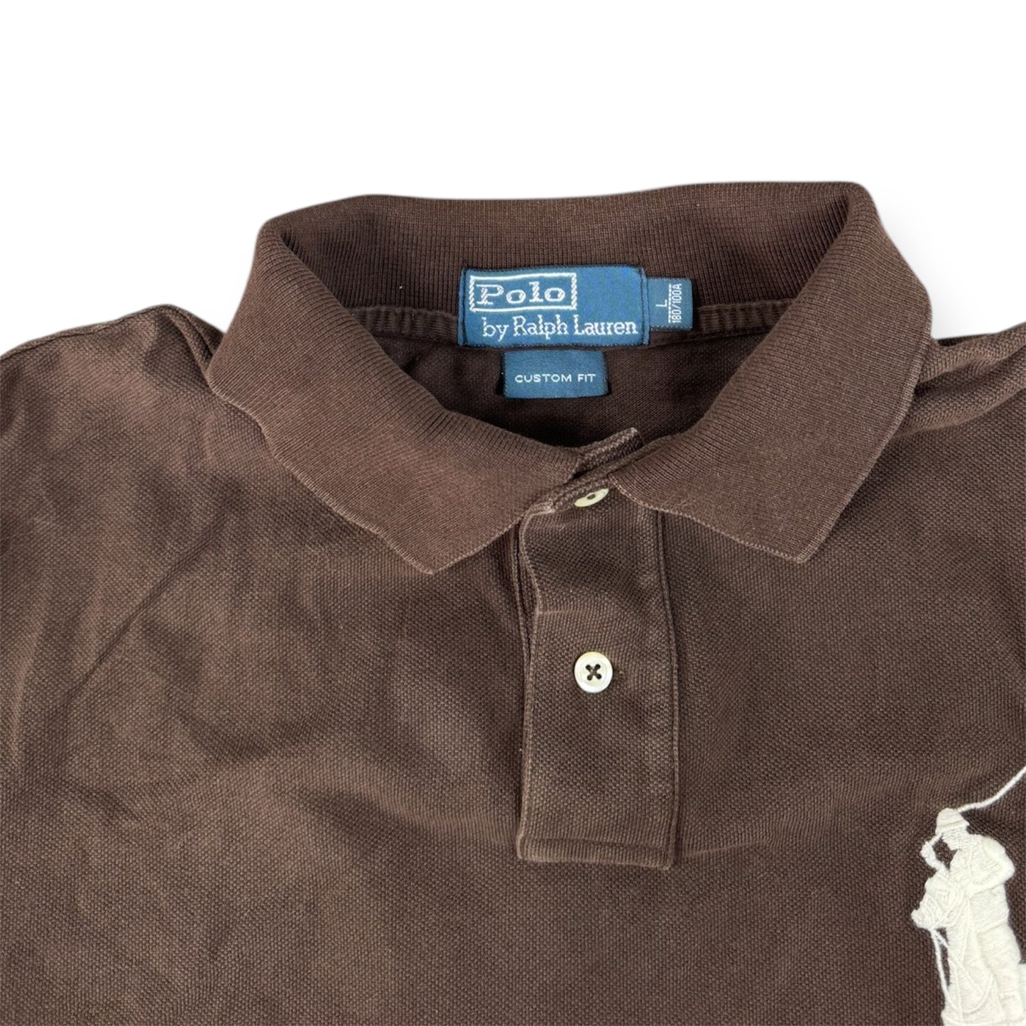 Ralph Lauren Big Pony Polo Brown/White
