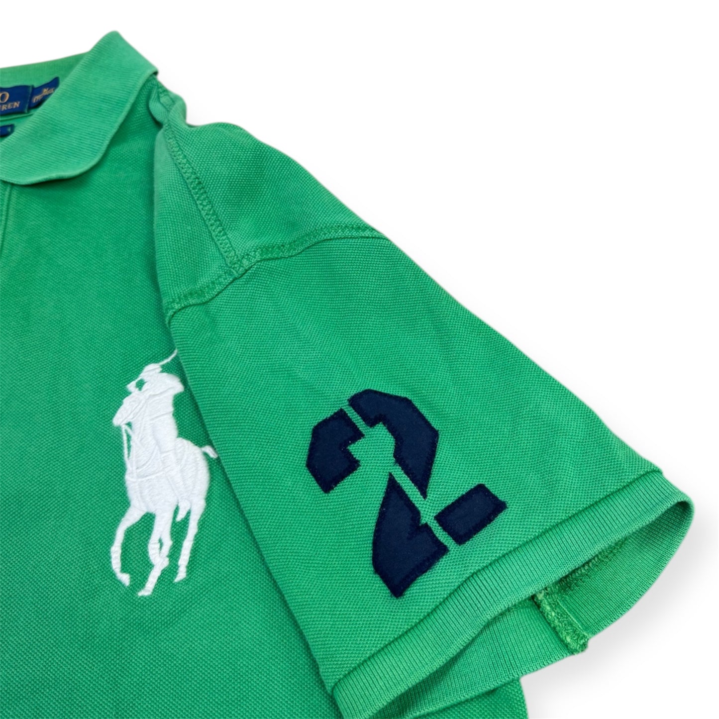 Ralph Lauren Big Pony Polo Green/White/Blue