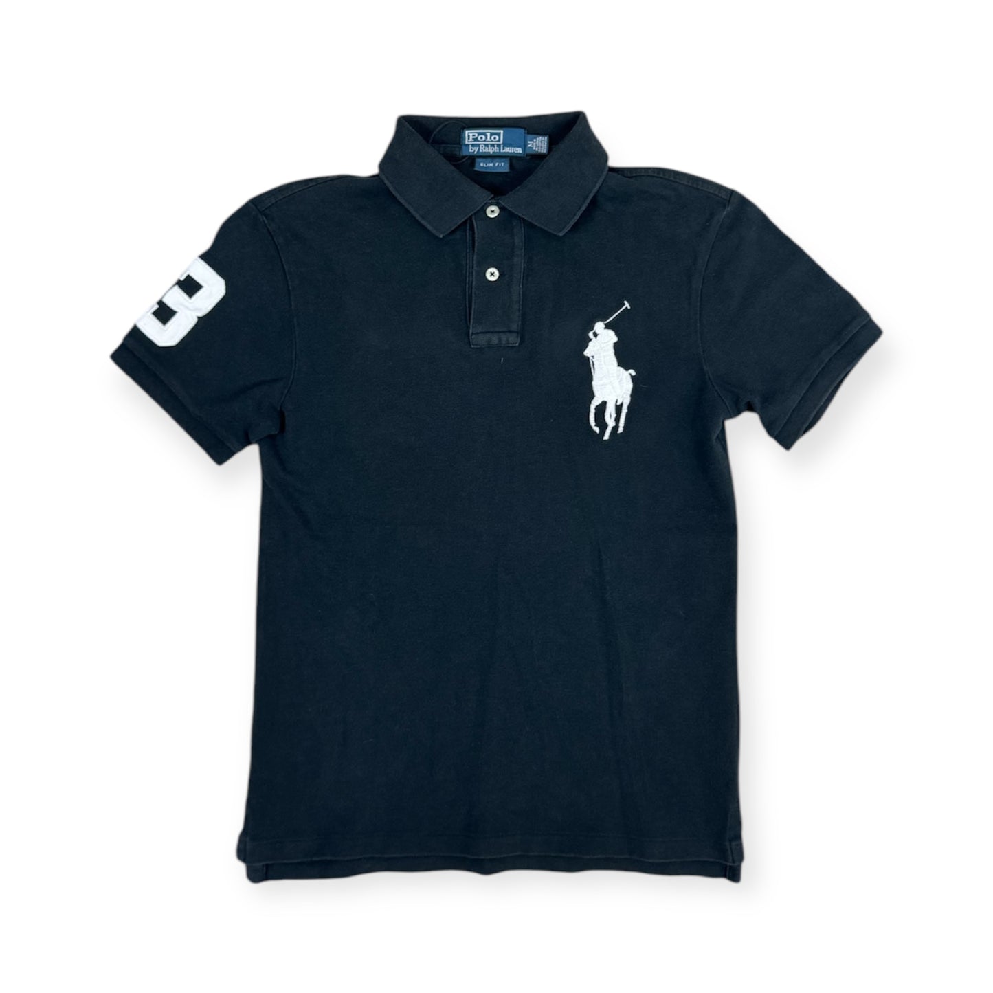 Ralph Lauren Big Pony Polo Black/White