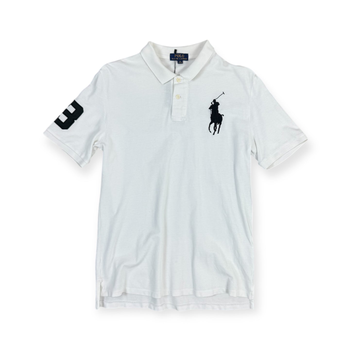 Rahph Lauren Big Pony Polo White/Black