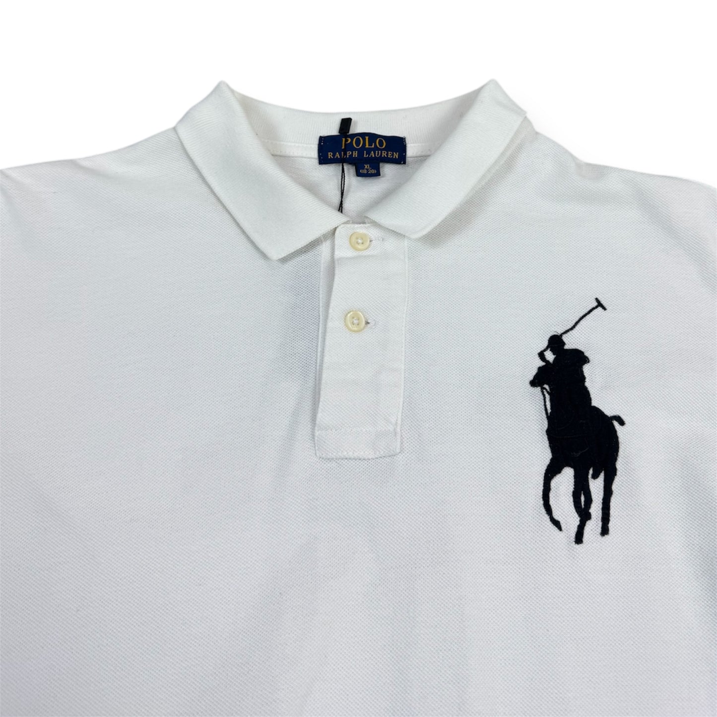 Rahph Lauren Big Pony Polo White/Black