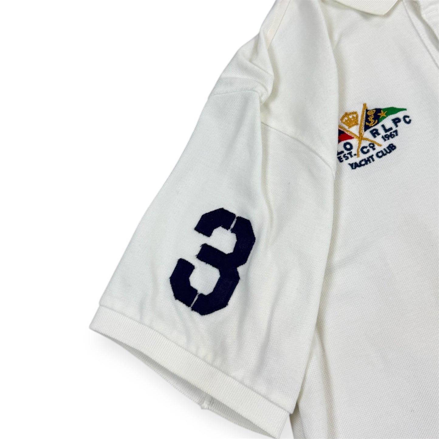 Ralph Lauren Big Pony Polo White/Blue