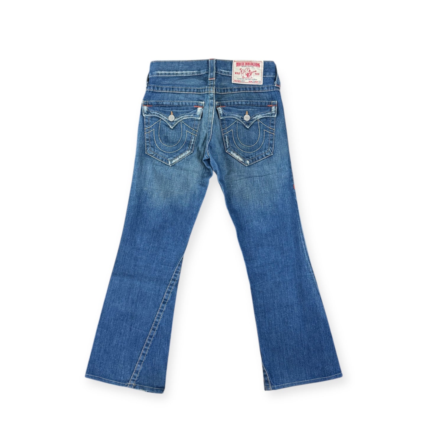 True Religion Flared Dark Blue Jeans