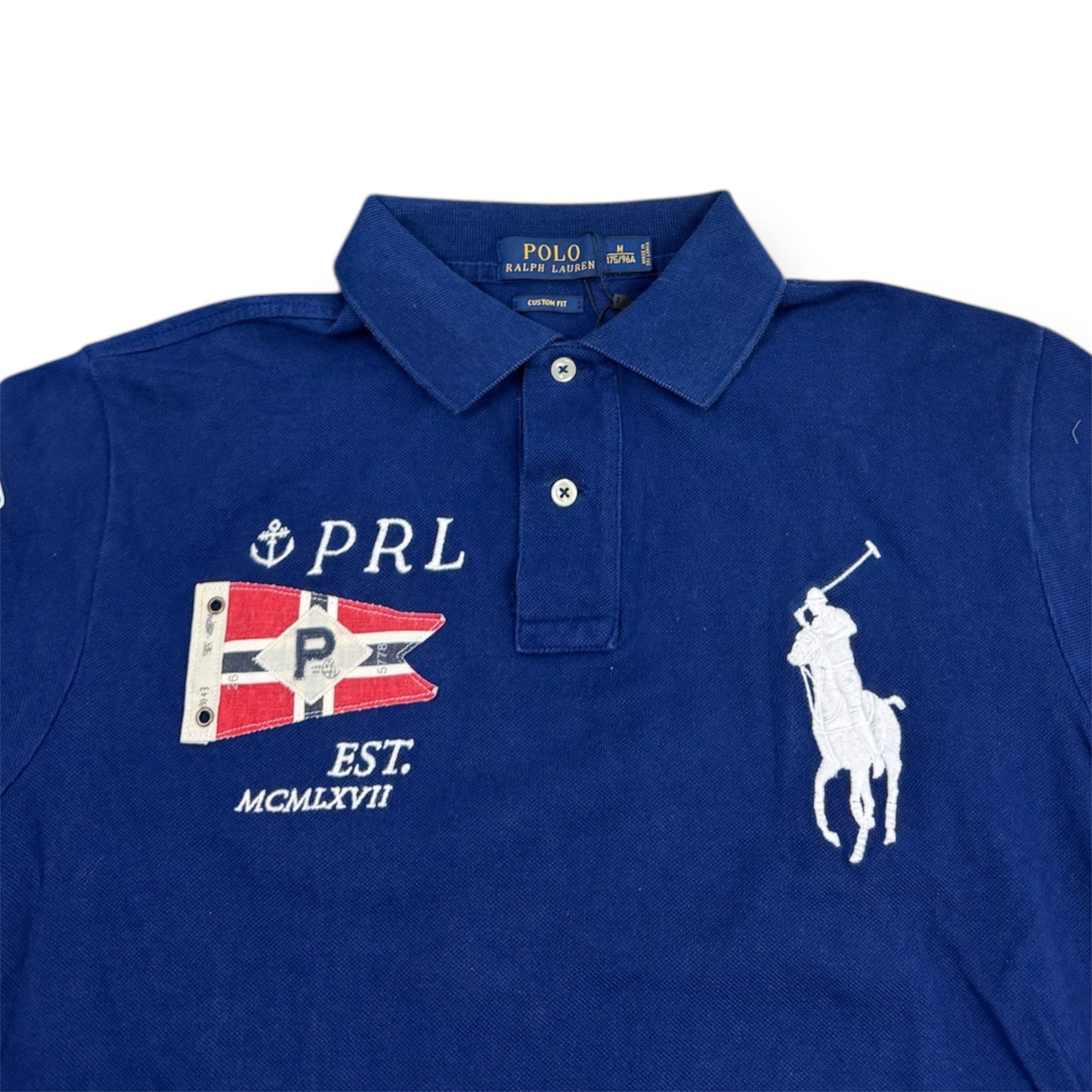 Ralph Lauren Big Pony Blue/White