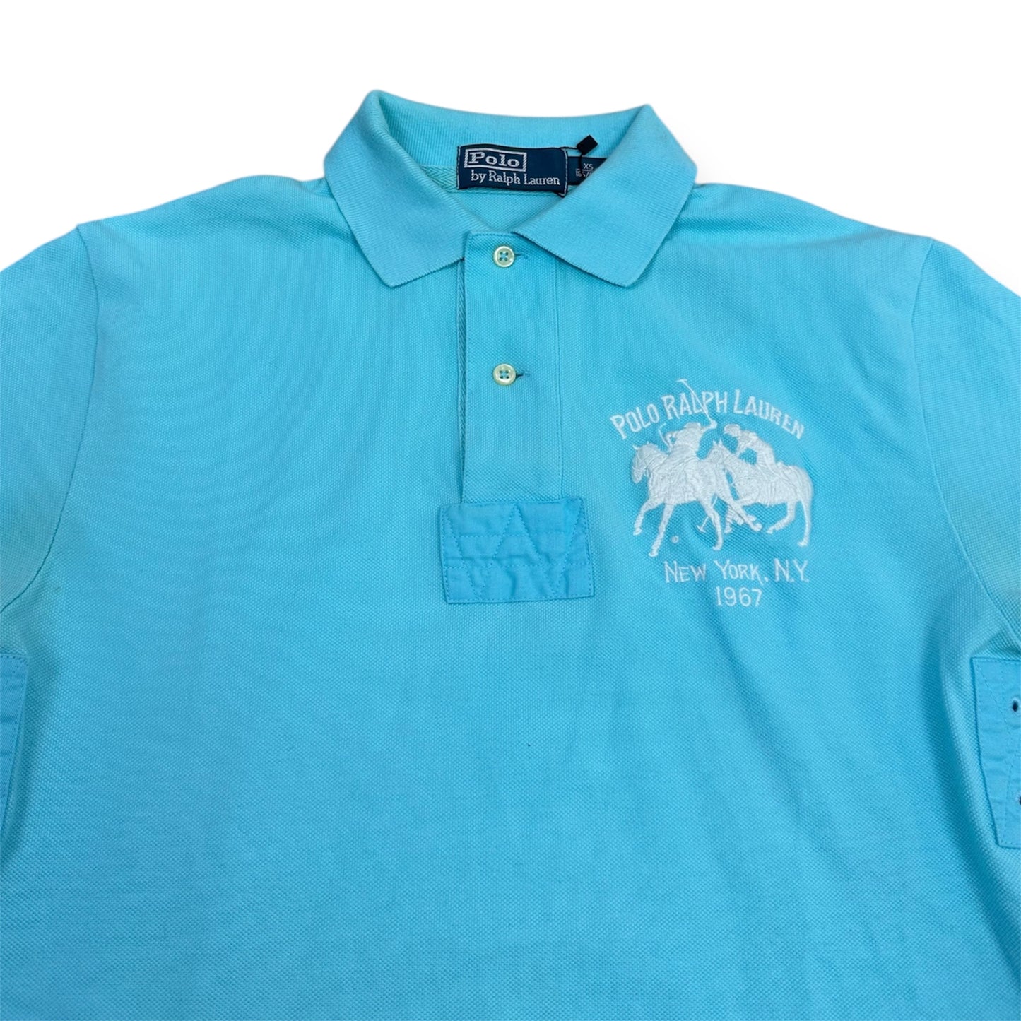 Ralph Lauren Big Pony Babyblue/White