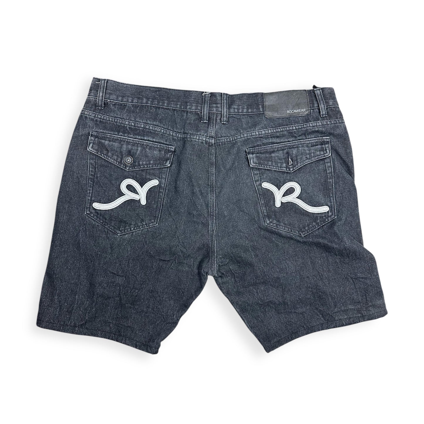 Rocawear Ribbed Jorts Darkgrey