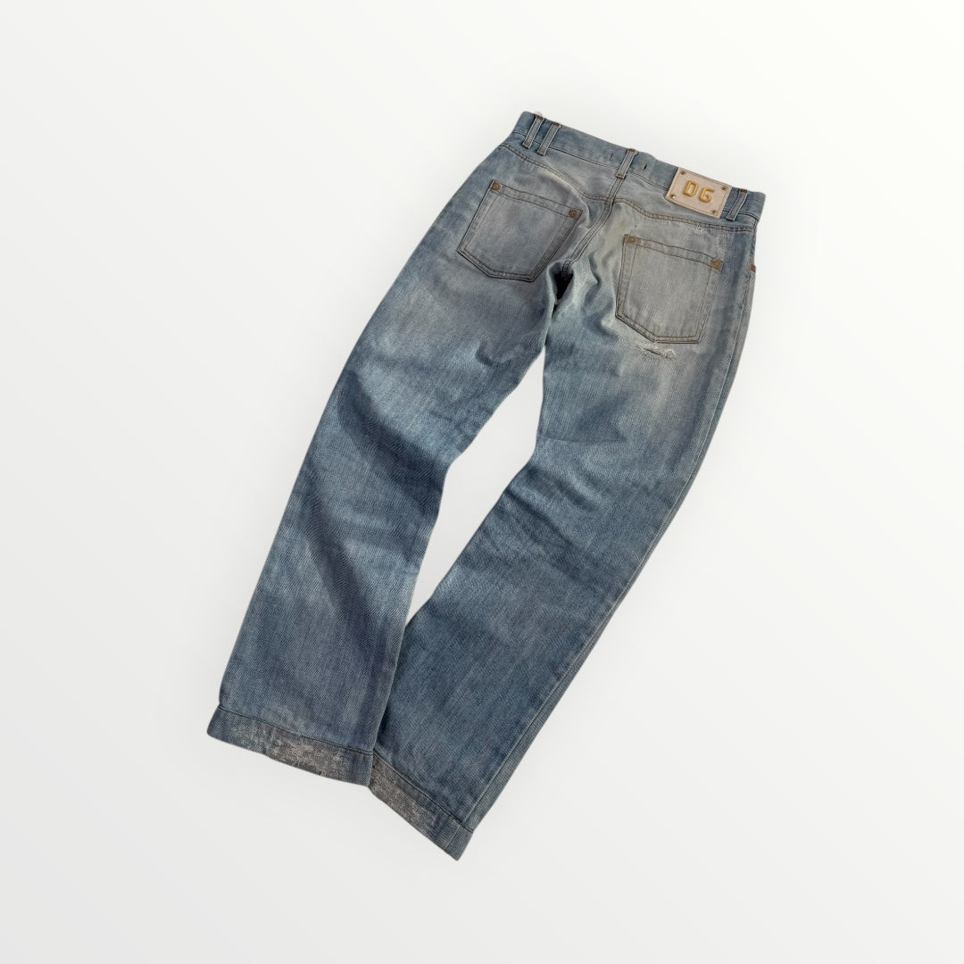 Dolce & Gabbana Ripped Denim