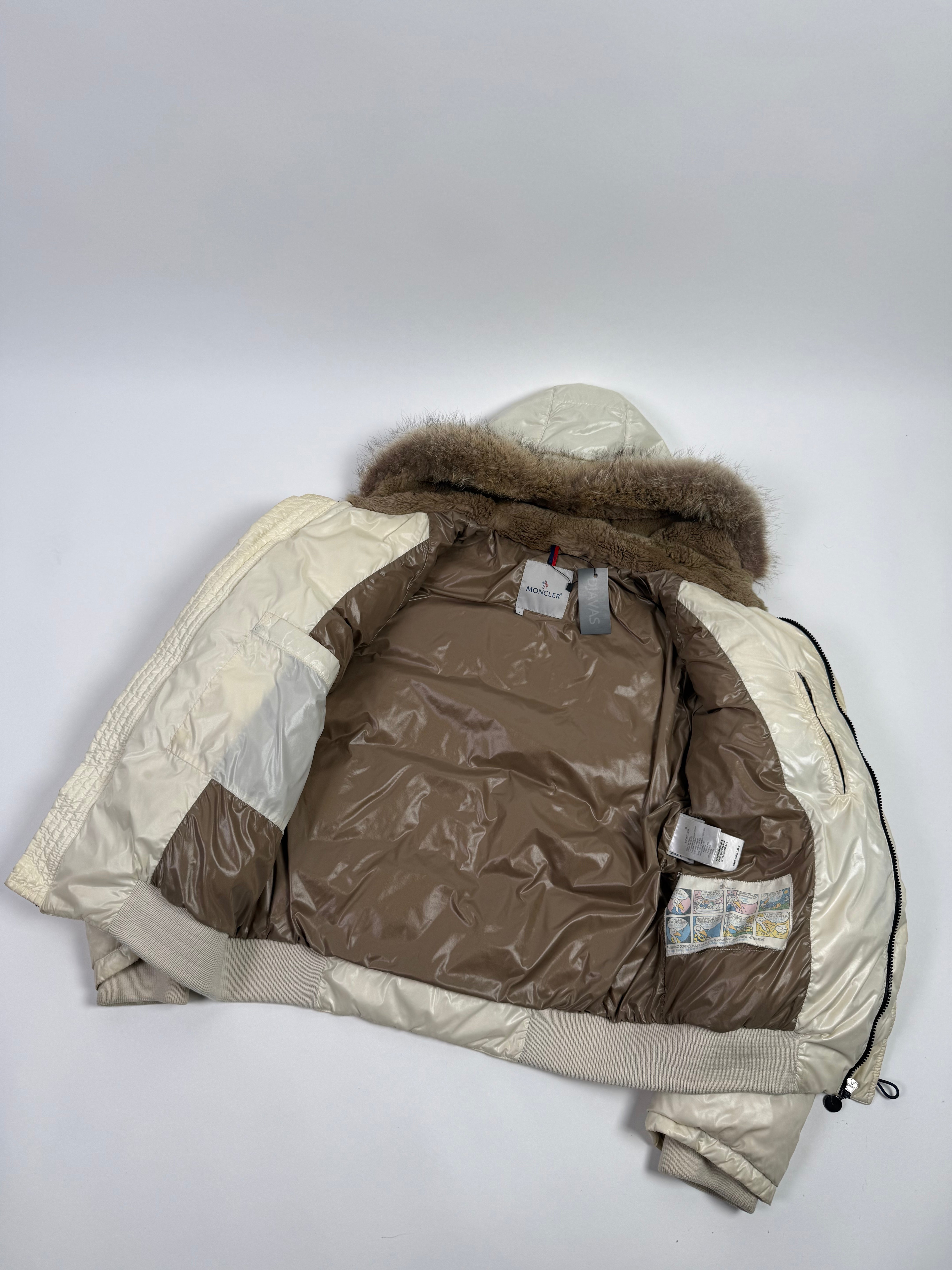 Moncler Bulgaria Fur Puffer