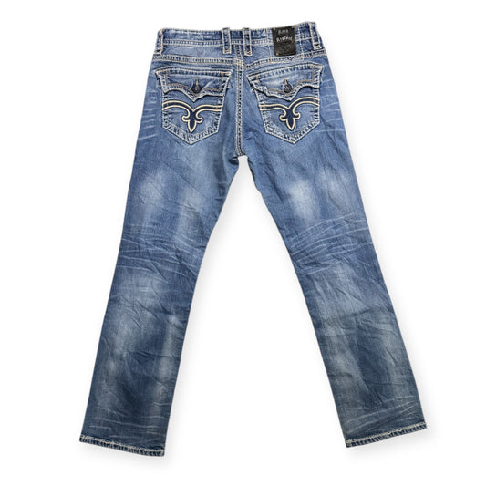 Rock Revival Blue Jeans