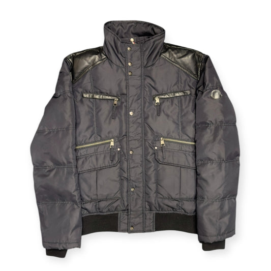 Moncler Nylon Bomber Jacket Navy