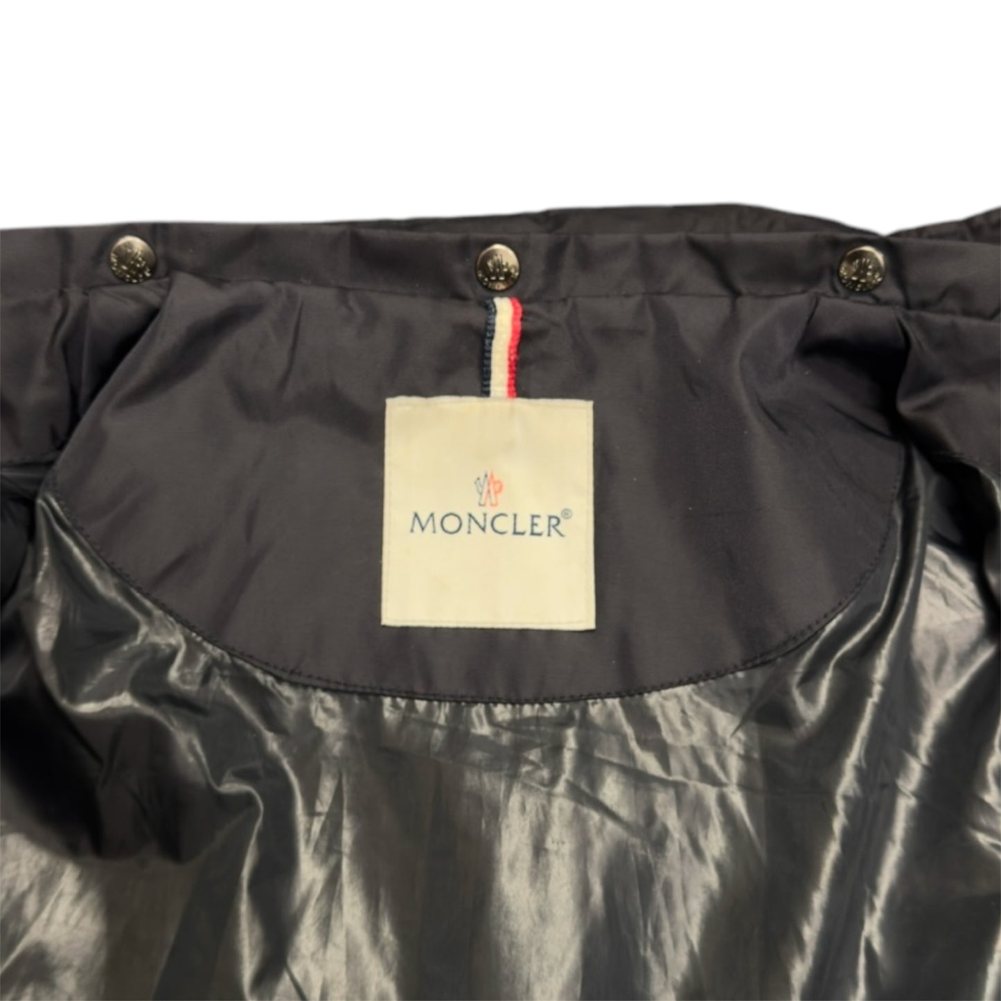 Moncler Nylon Bomber Jacket Navy