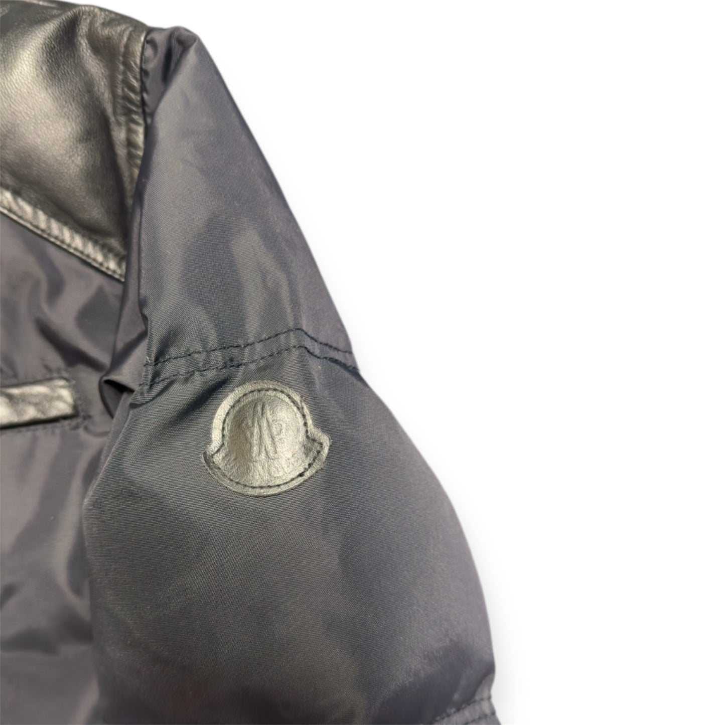 Moncler Nylon Bomber Jacket Navy