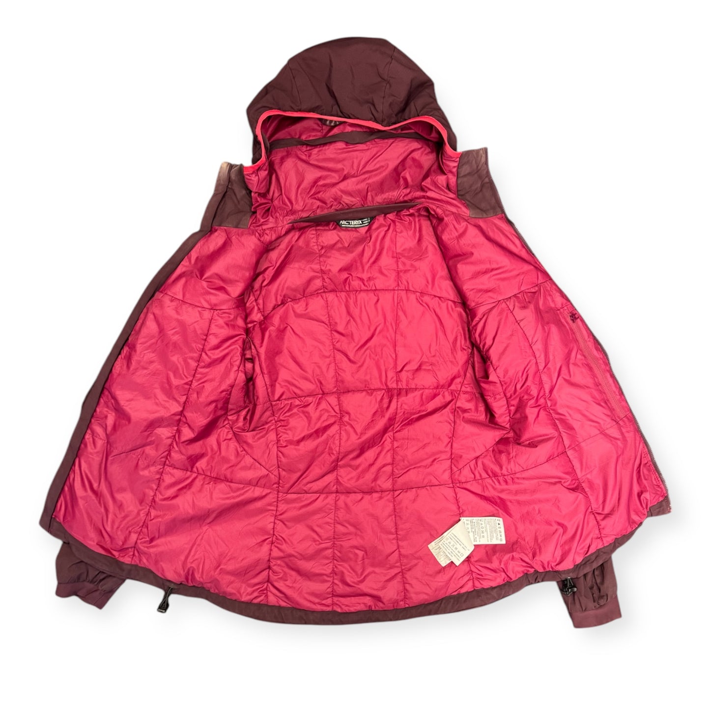 Arc' teryx ATOM LT Hoodie Burgundy