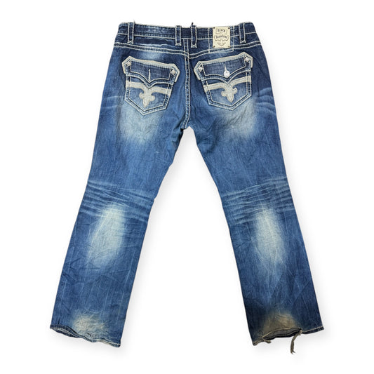 Rock Revival Blue Jeans