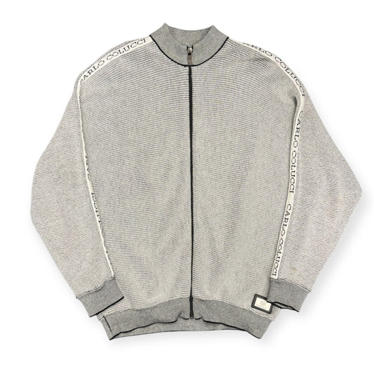 Carlo Colucci Knit Jacket Grey