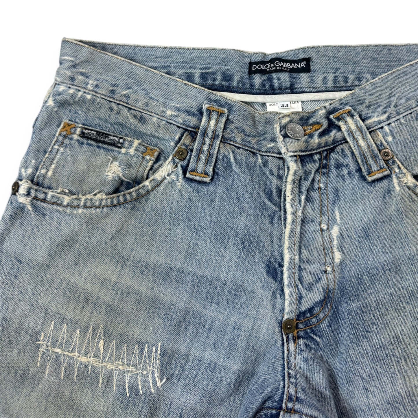 Dolce&Gabbana Stiched Jeans