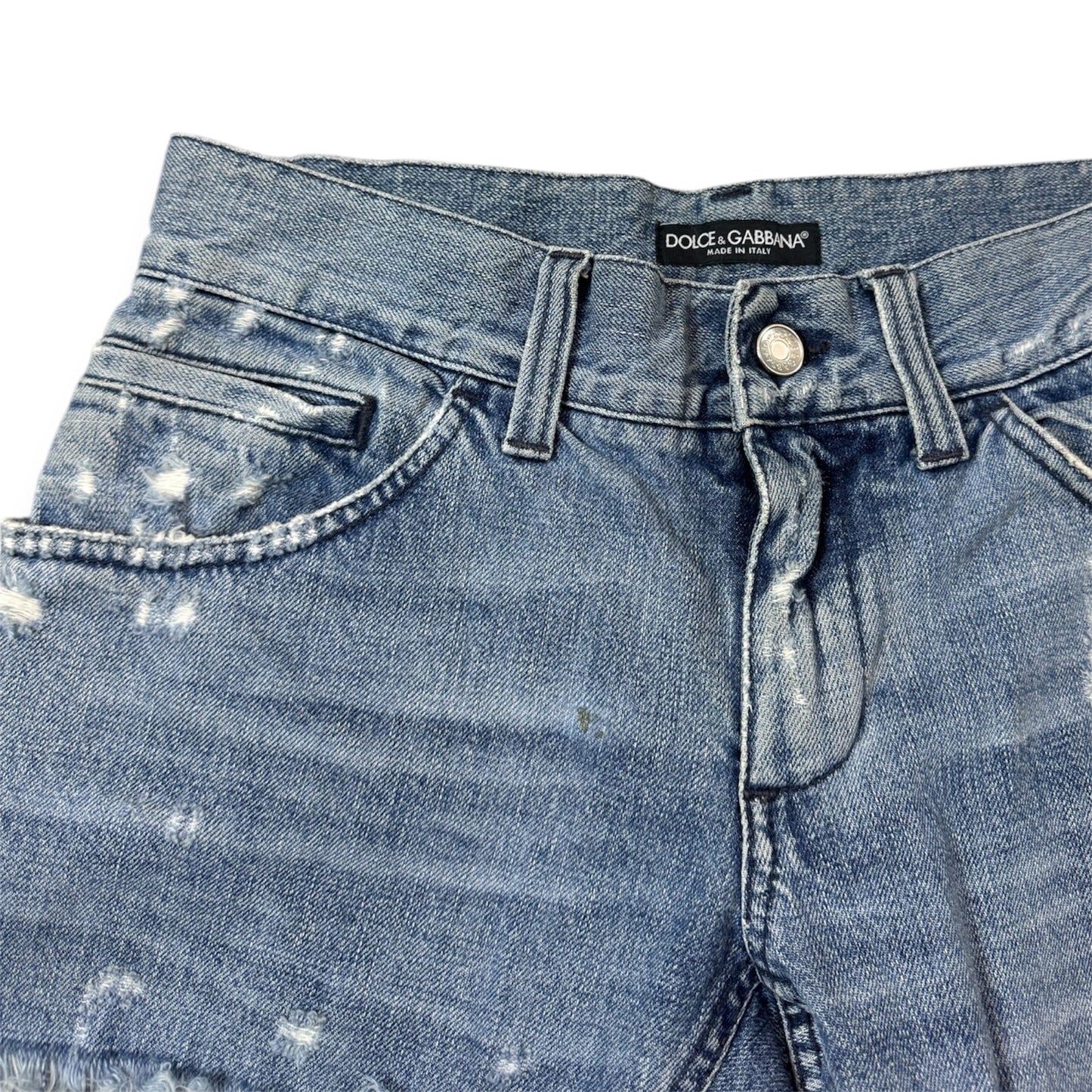 Dolce&Gabbana Vintage Full Ripped Jeans