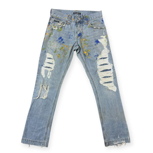 Dolce&Gabbana Painted Jeans