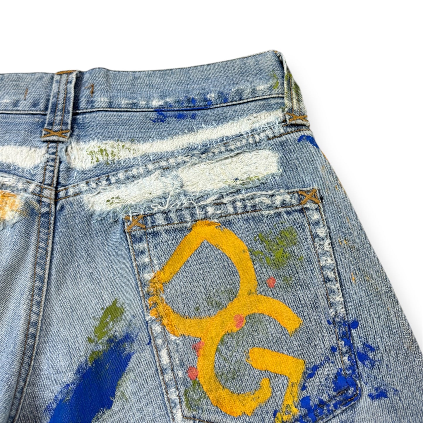 Dolce&Gabbana Painted Jeans