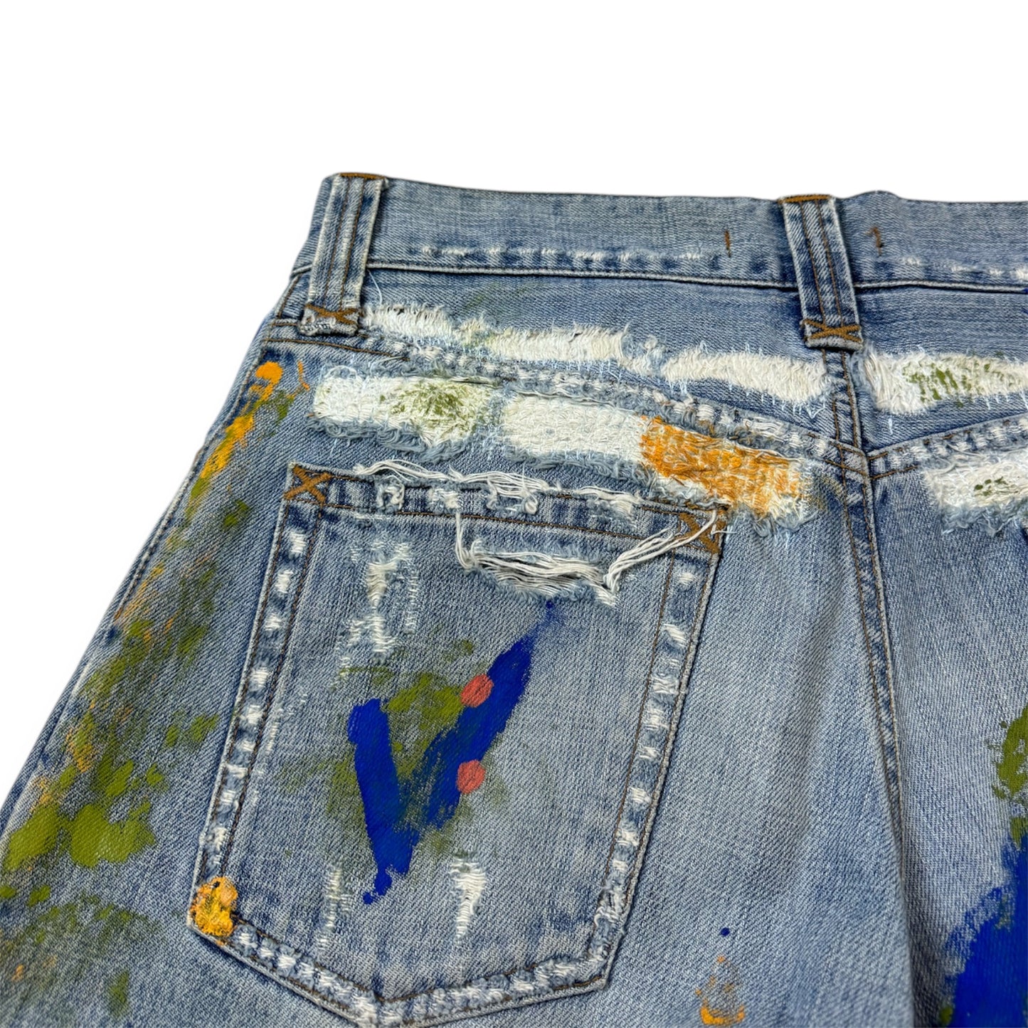 Dolce&Gabbana Painted Jeans