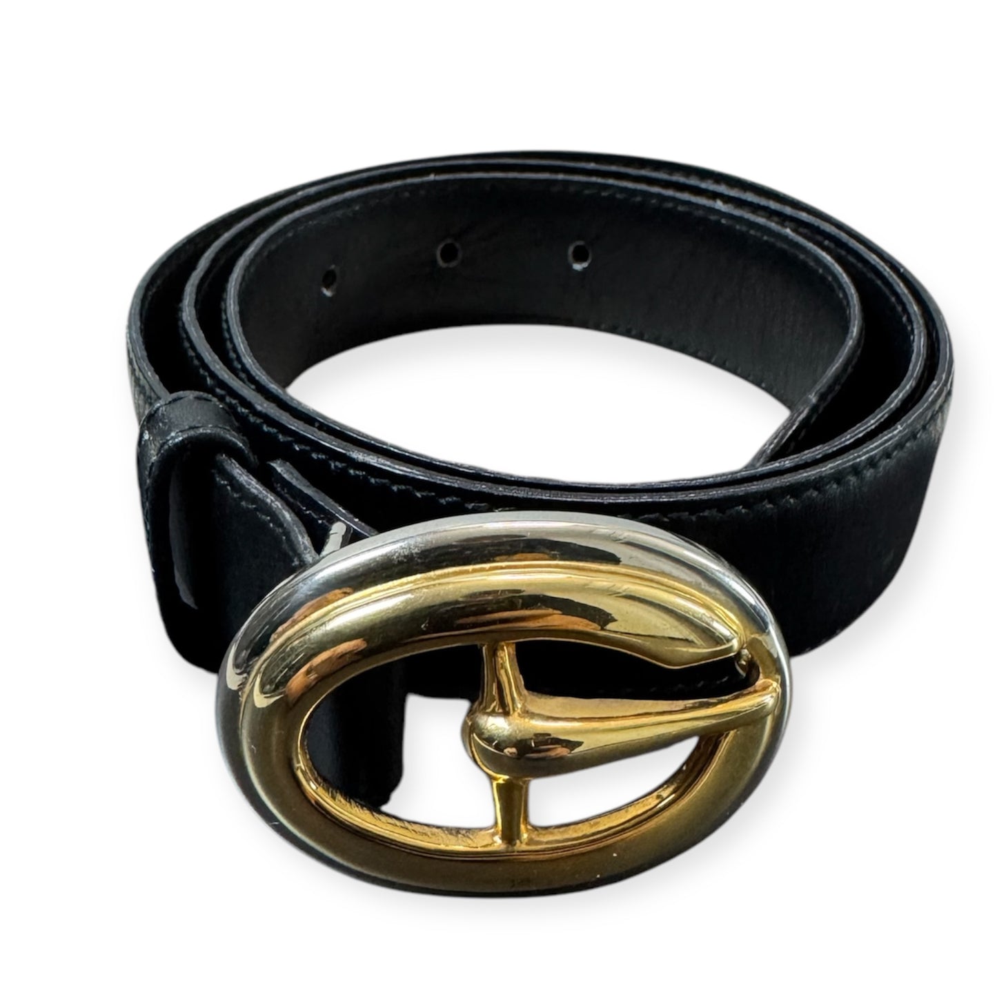 Gucci Vintage Belt Gold/Silver