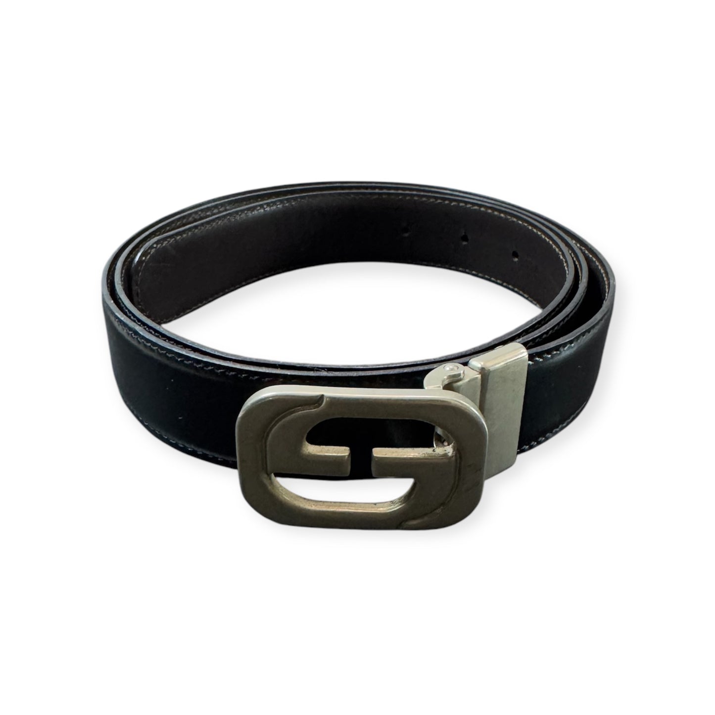 Gucci Vintage GG Belt Reversible Black/Brown