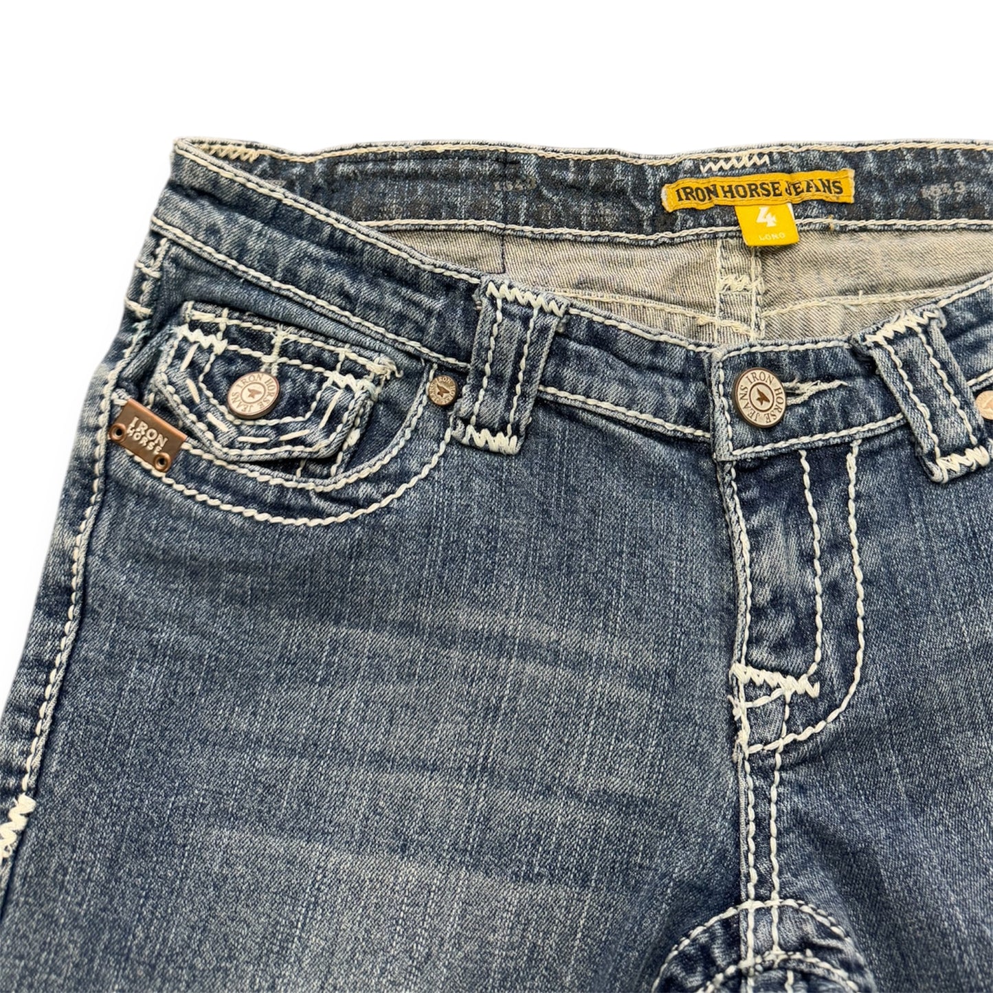 Iron Horse Vintage Flared Women Jeans