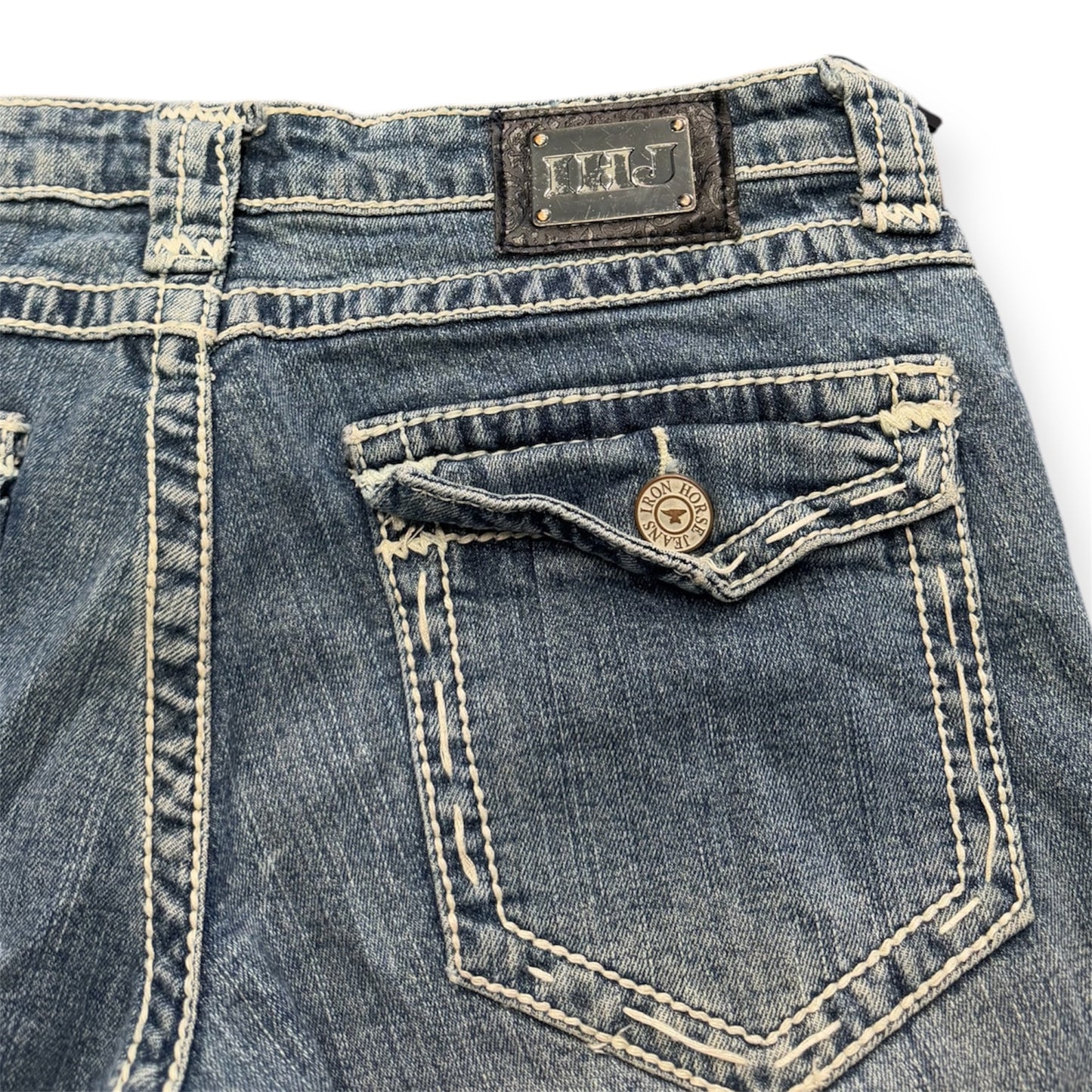 Iron Horse Vintage Flared Women Jeans