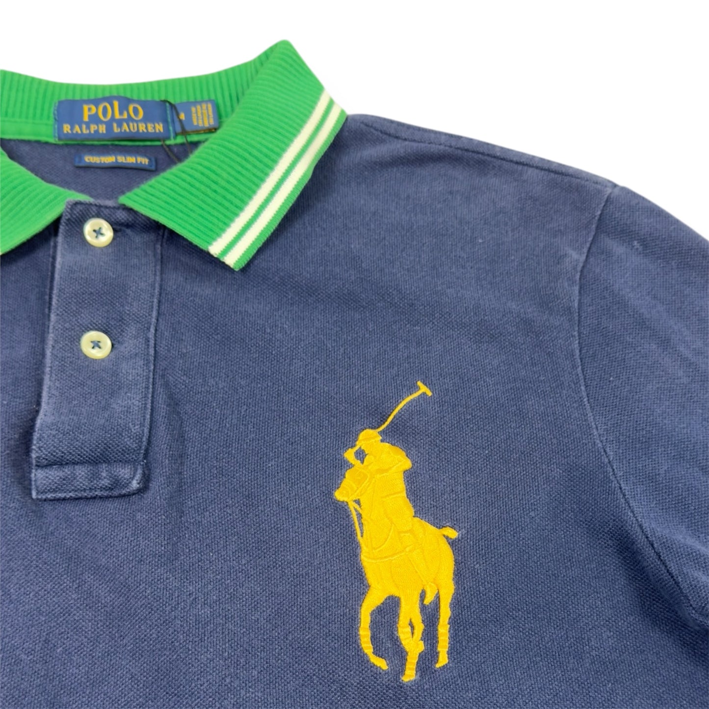 Ralph Lauren Big Pony Polo Blue/Green/Yellow