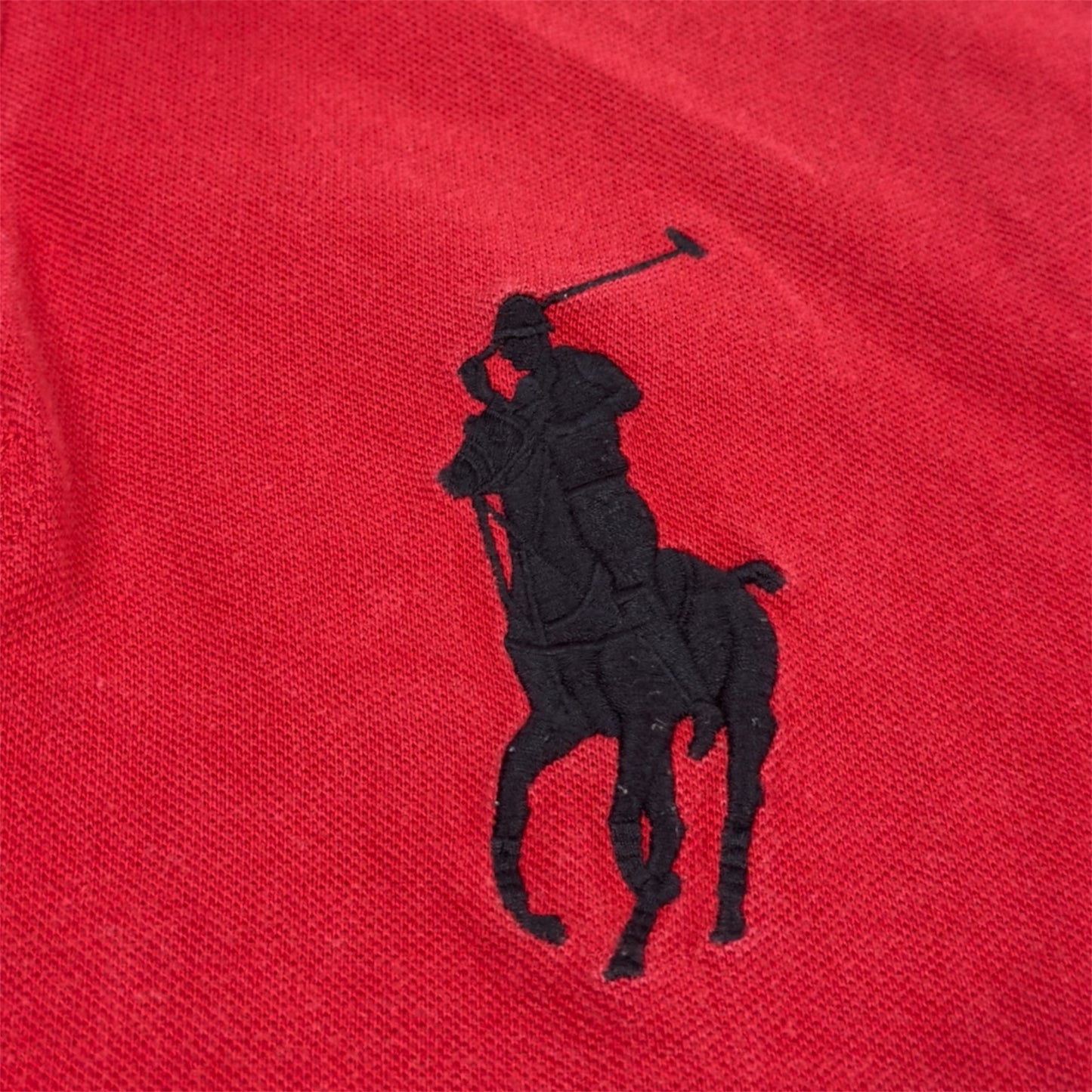 Ralph Lauren Big Pony Polo Red/Gold