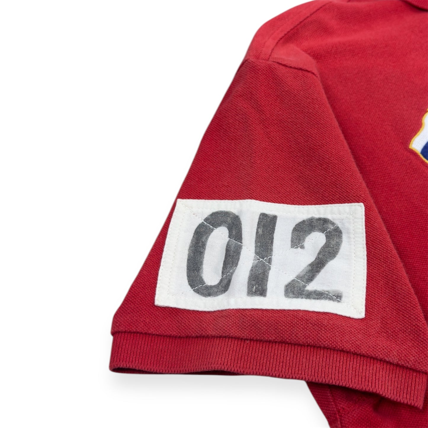 Ralph Lauren Big Pony Polo Red/Gold