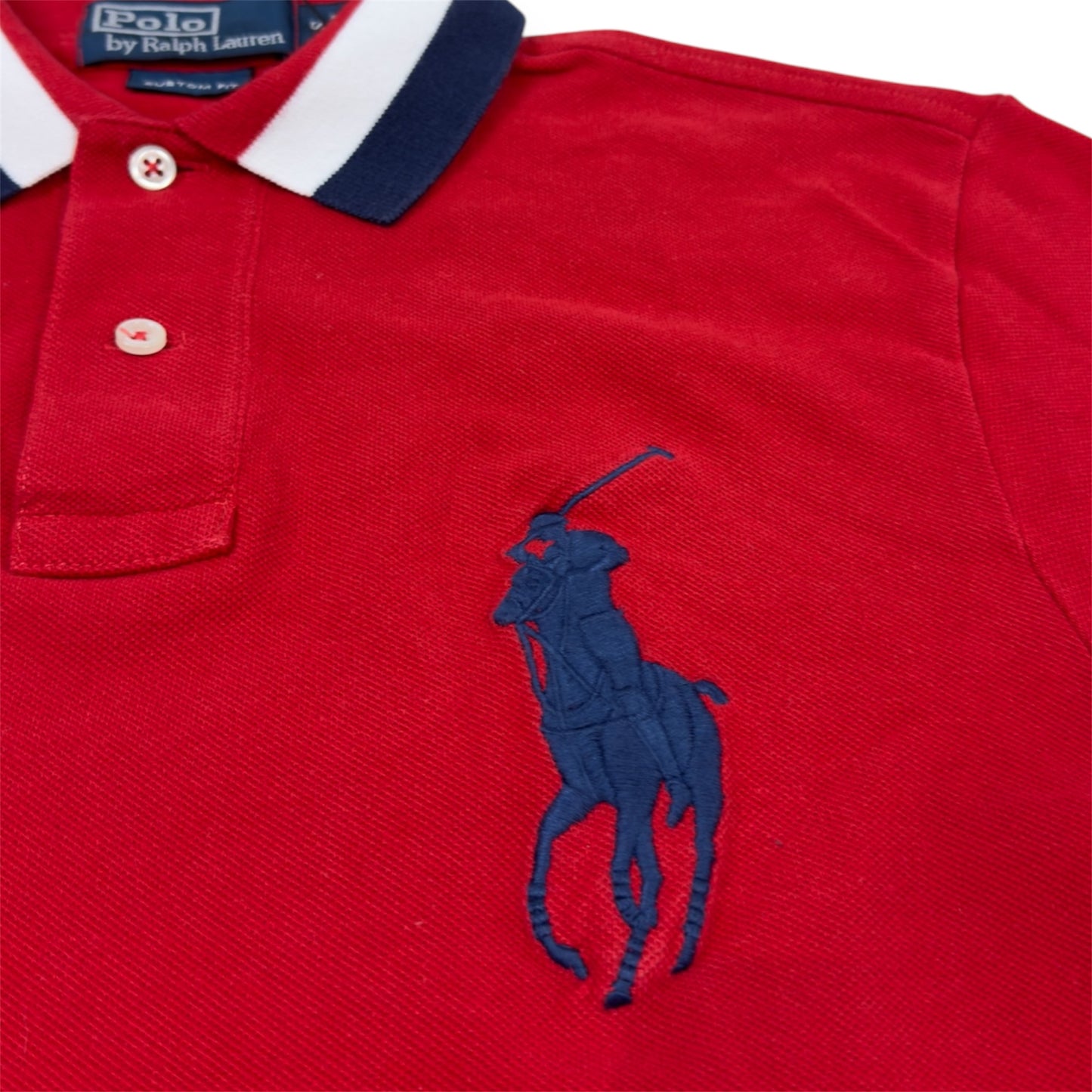 Ralph Lauren Big Pony Polo Red/Blue/White