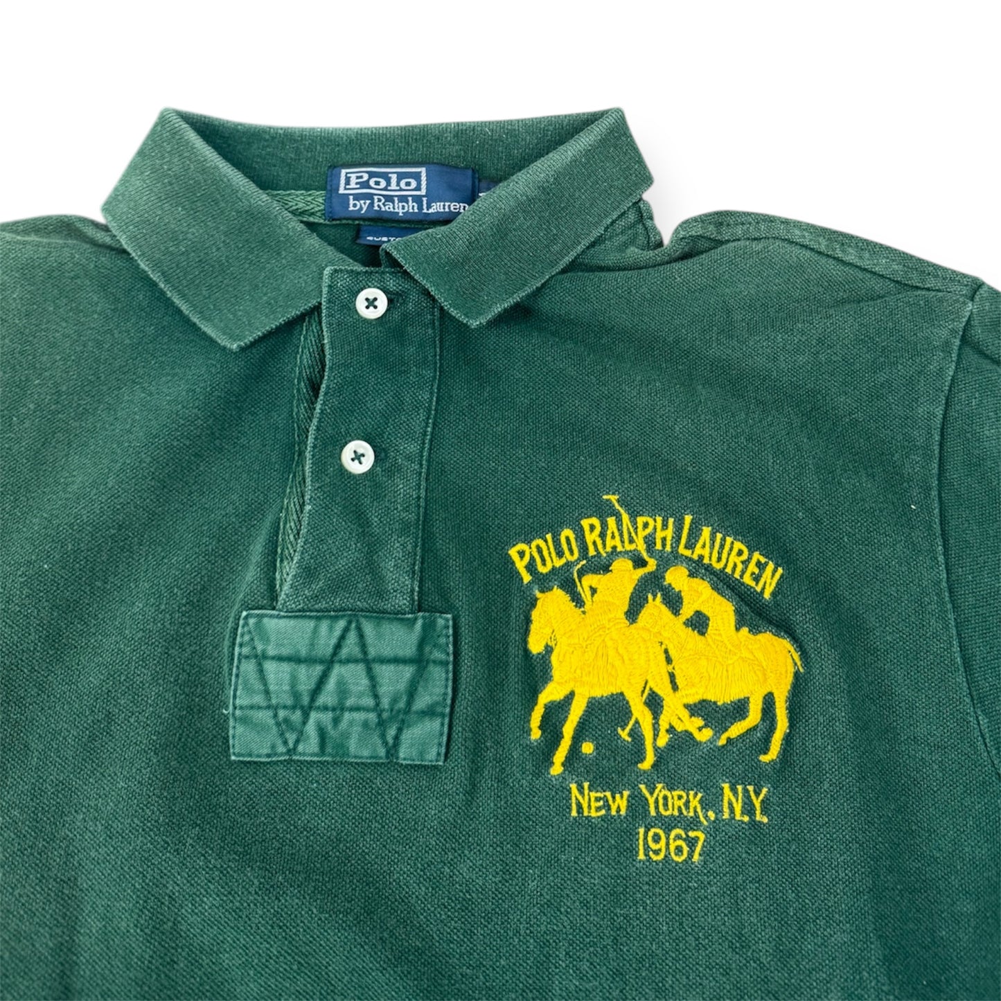Ralph Lauren Big Pony Polo Green/Yellow