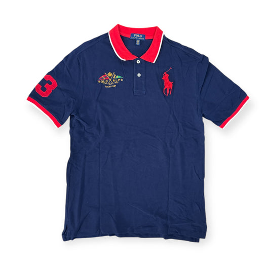 Ralph Lauren Yacht Club Big Pony Polo Blue/Red