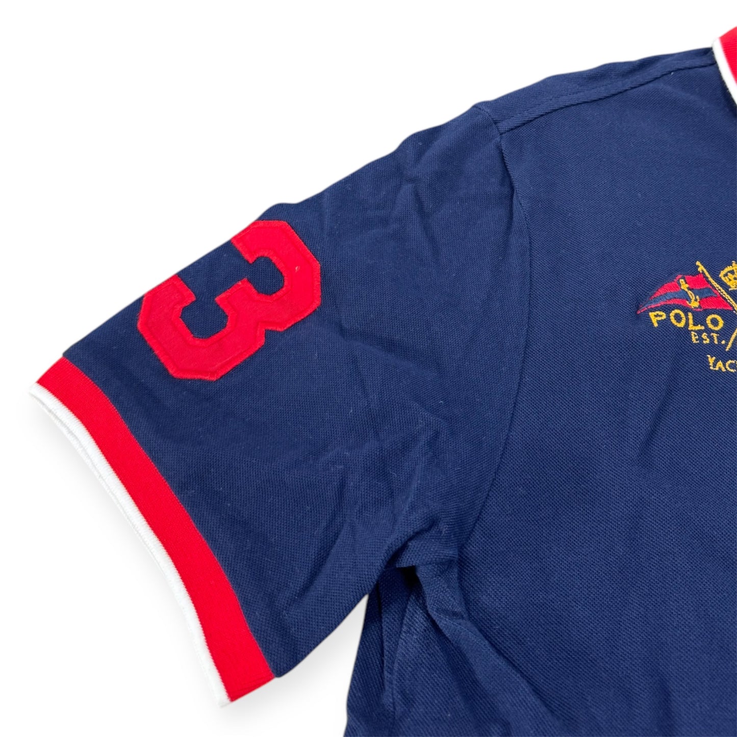 Ralph Lauren Yacht Club Big Pony Polo Blue/Red