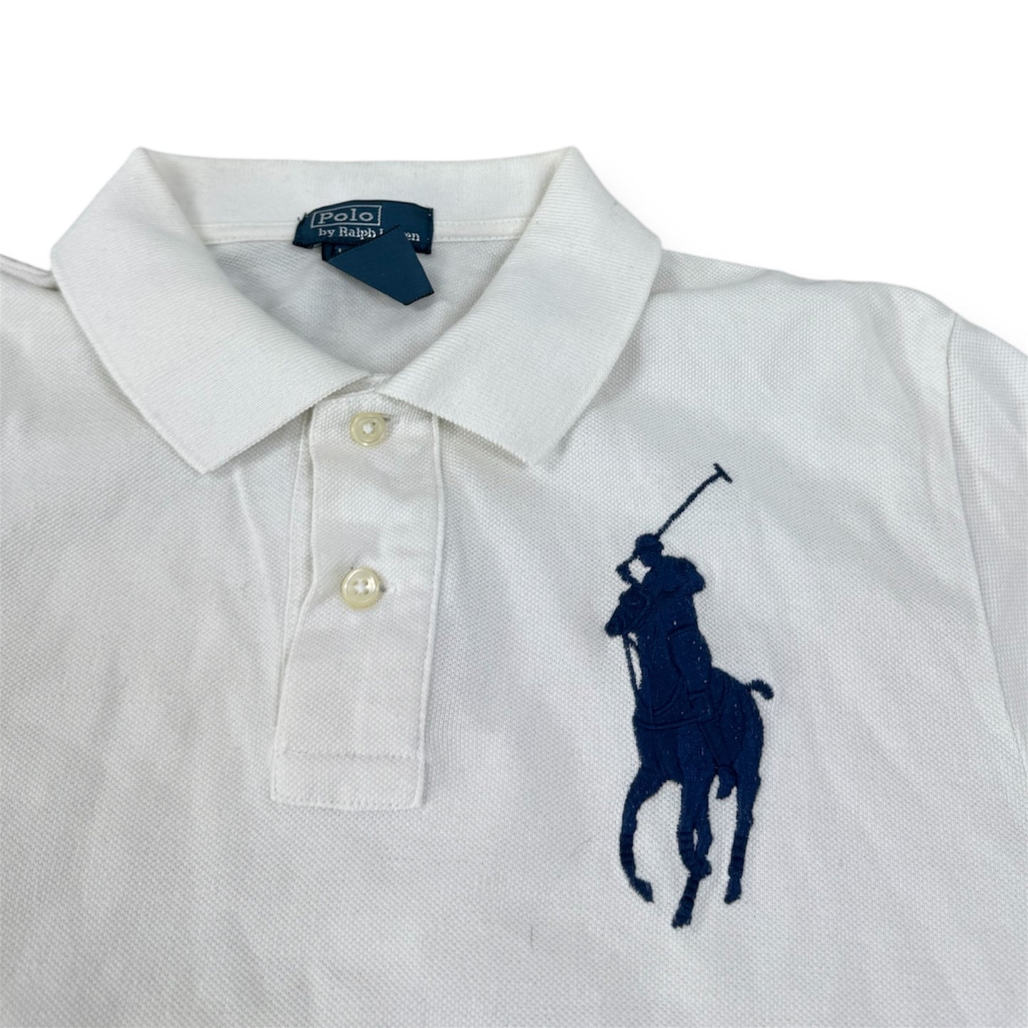 Ralph Lauren Big Pony Polo White/Blue