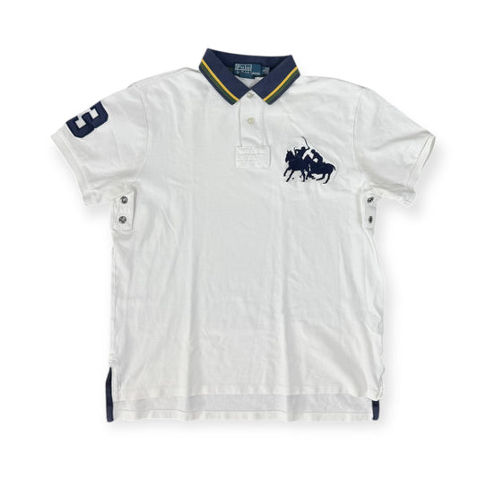 Ralph Lauren Polo White/Blue/Yellow