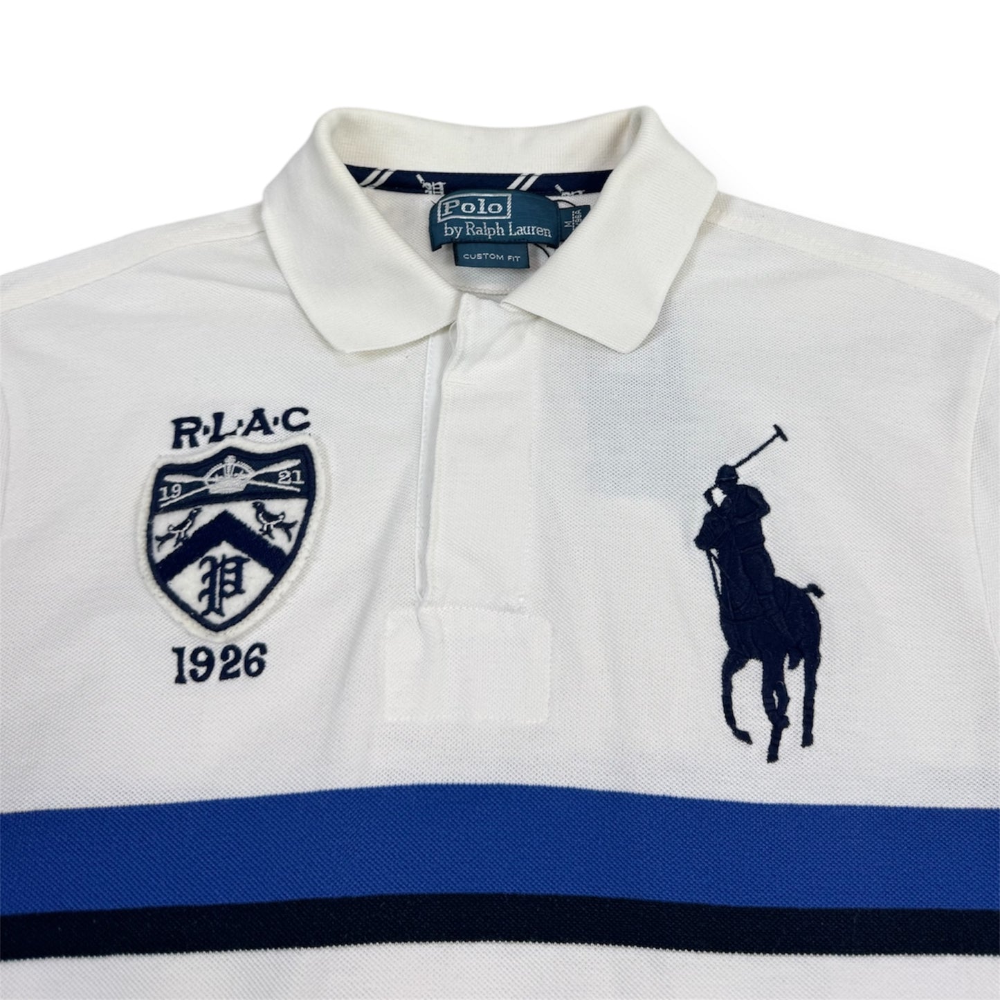 Ralph Lauren Big Pony Polo White/Blue