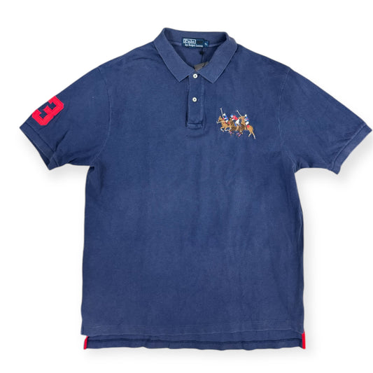 Ralph Lauren Multi Pony Polo Blue/Red