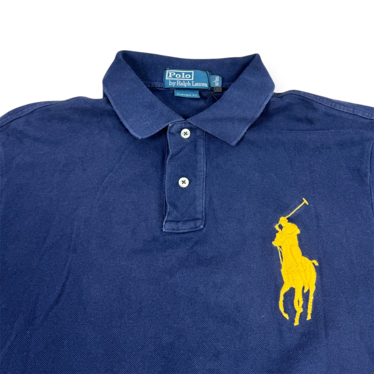 Ralph Lauren Big Pony Polo Blue/Yellow